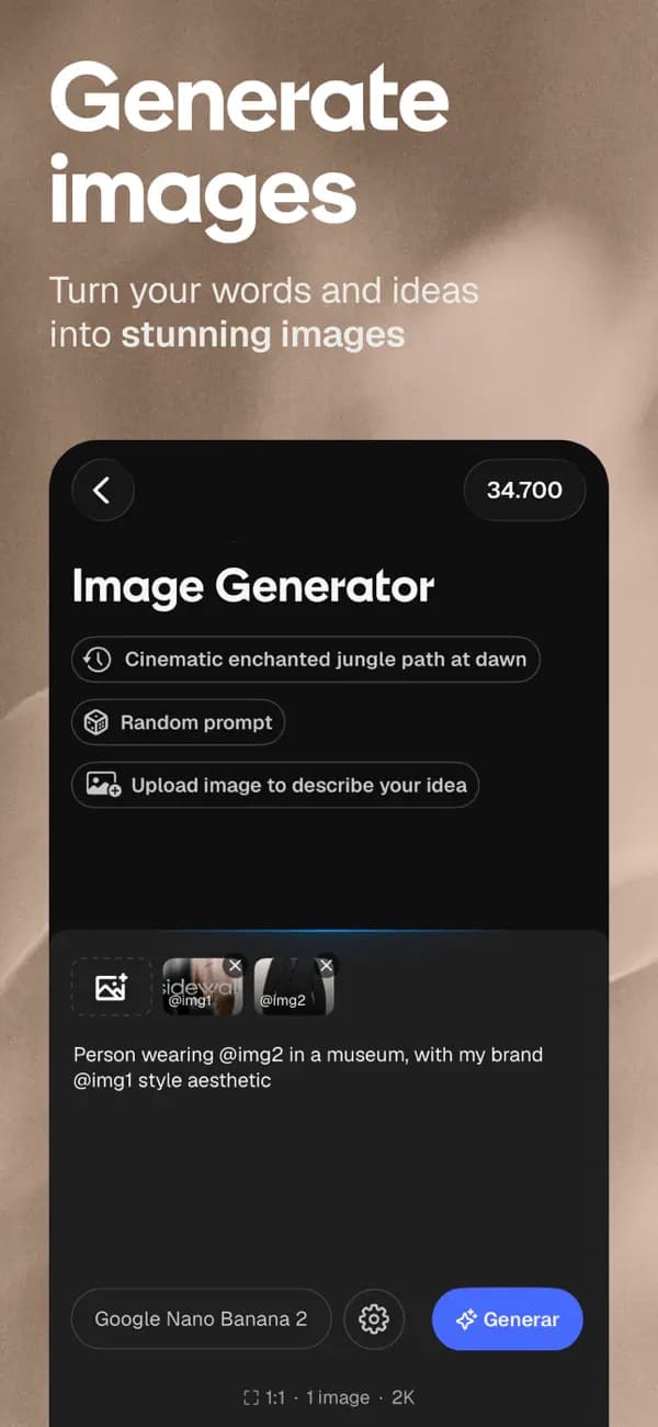 Magnific - AI Video & Image gallery 1