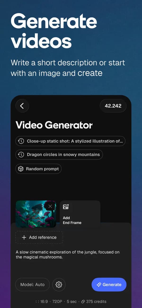 Magnific - AI Video & Image gallery 2