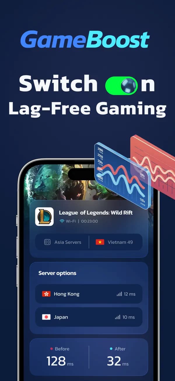 GameBoost: Lower Ping & Lag gallery 1
