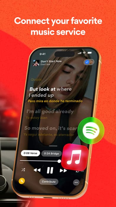 Musixmatch Dynamic Lyrics gallery 3