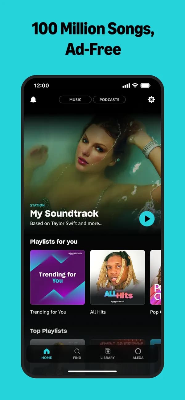 Amazon Music: Songs & Podcasts gallery 1