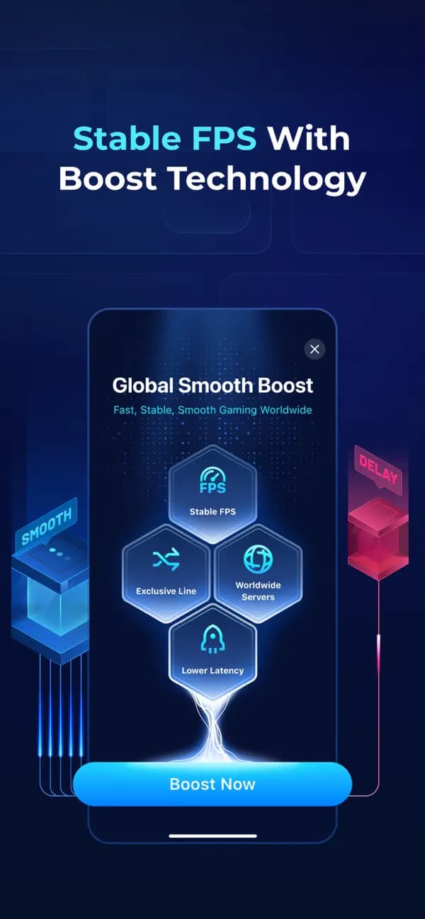 GearUP: Lower Lag Game Booster gallery 3