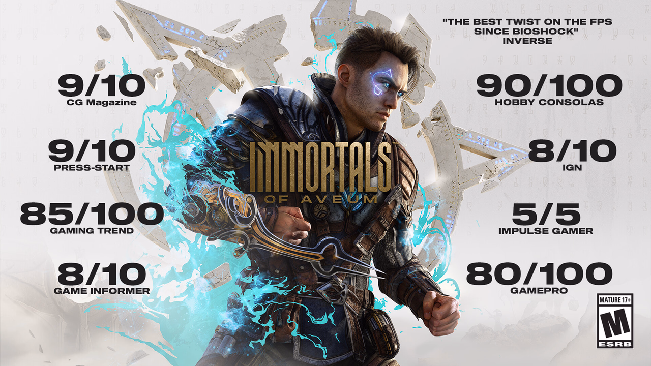 Immortals of Aveum™ hero image