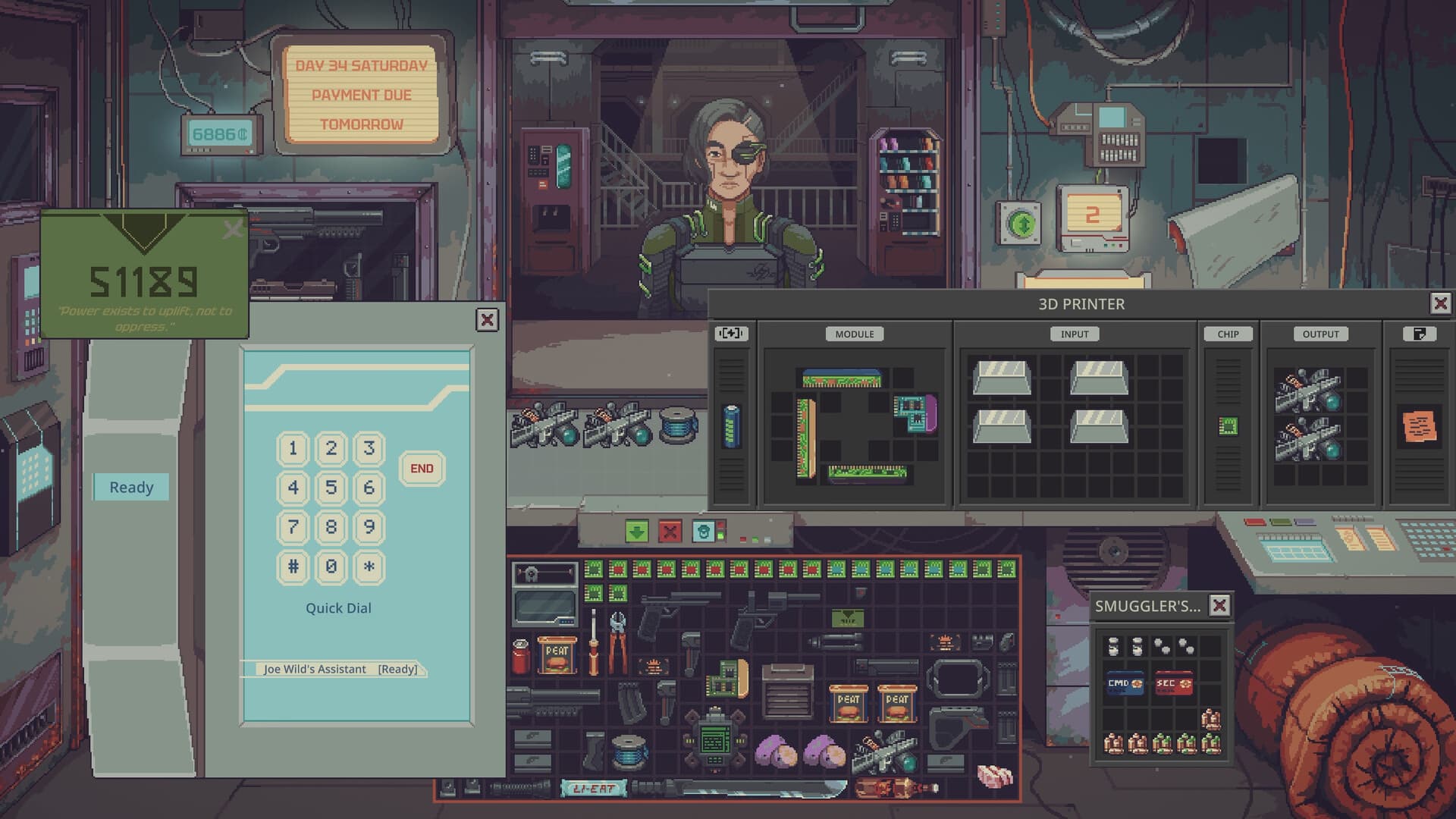 Probably Stolen - Cyberpunk Shopkeeper Sim gallery image 2