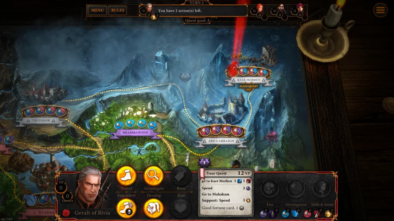 The Witcher Adventure Game hero image