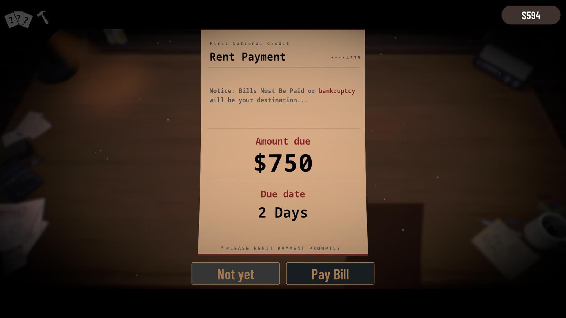 Bills Must Be Paid gallery image 2