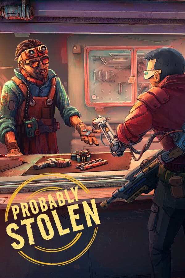 اکانت Probably Stolen - Cyberpunk Shopkeeper Sim