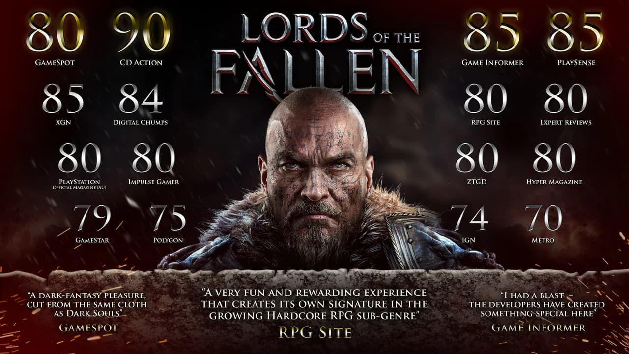 Lords Of The Fallen™ 2014 hero image