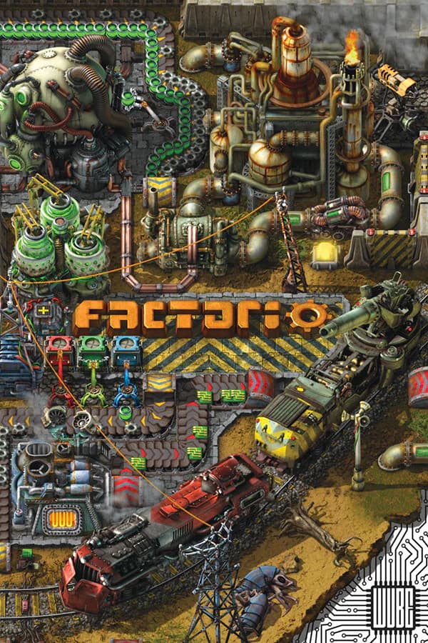 Cover Factorio