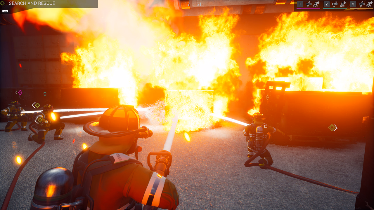 Firefighting Simulator - The Squad hero image