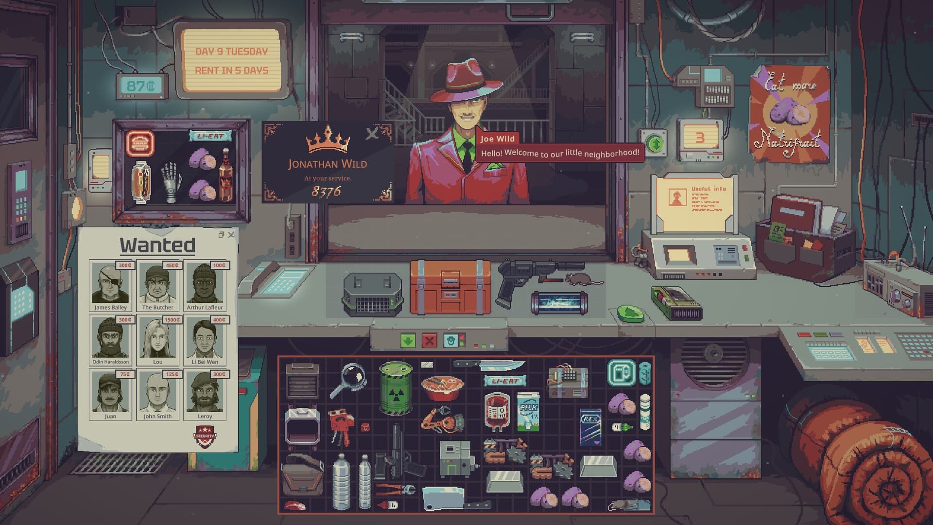 اکانت Probably Stolen - Cyberpunk Shopkeeper Sim hero image