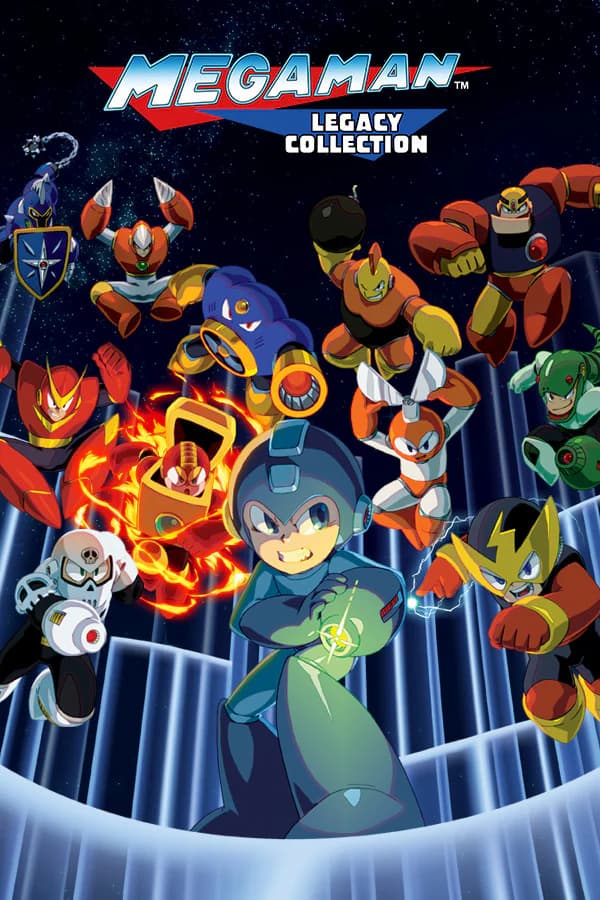 Cover Mega Man Legacy Collection