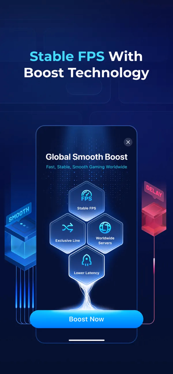 GearUP: Lower Lag Game Booster gallery 3