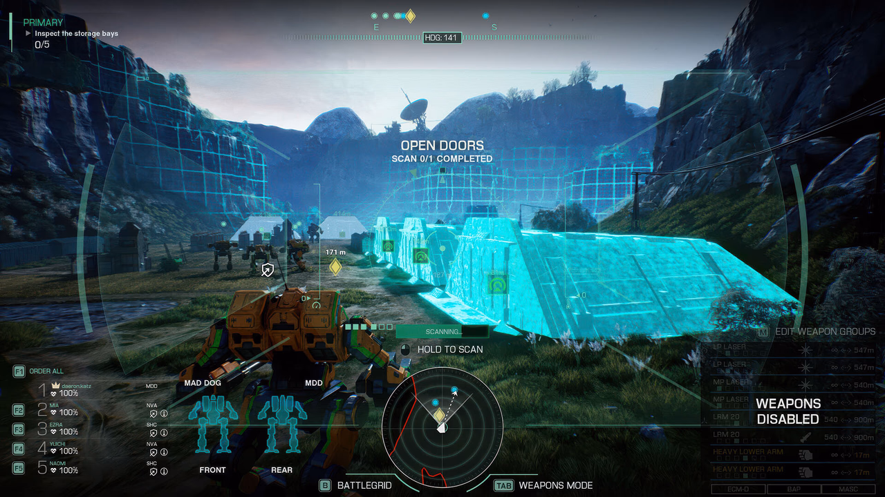 تصویر 2 از گالری MechWarrior 5: Clans