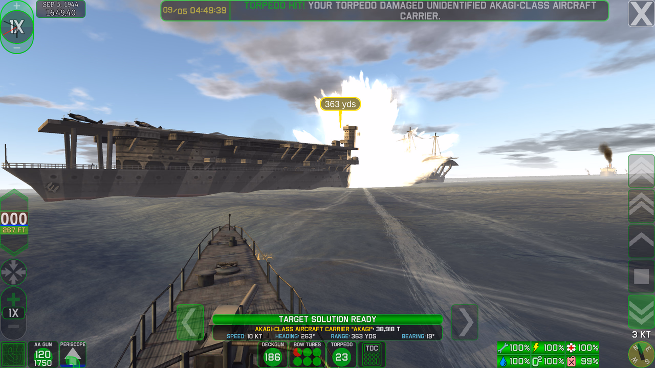 تصویر 1 از گالری Crash Dive 2