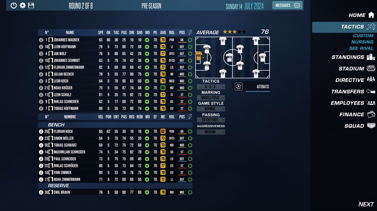 تصویر 2 از گالری F11 Football Manager