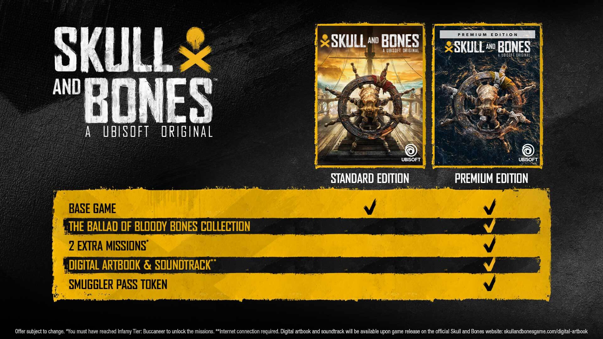 Skull and Bones Edition Compare