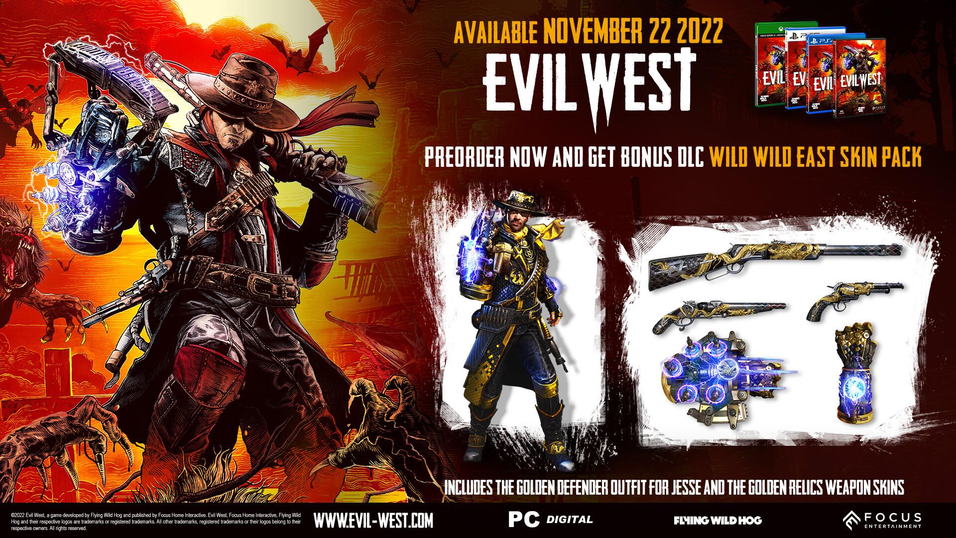 محتوای پیش خرید اکانت بازی Evil West